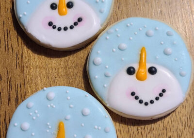 Snowman-cookie
